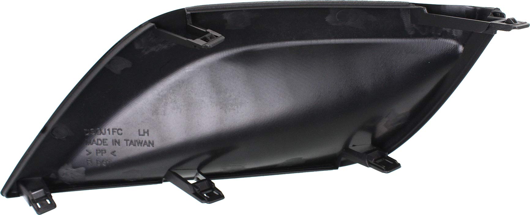 Front Driver Side Fog Light Cover Textured Black for Versa 15 18 - Thumbnail 3