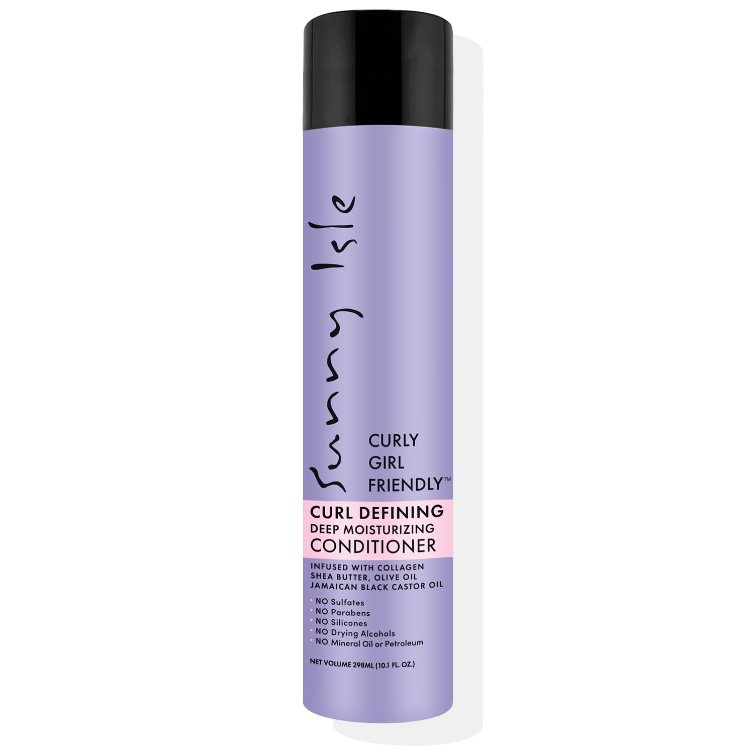 Sunny Isle Curly Girl Friendly Deep Moisturizing Conditioner Curl Defining