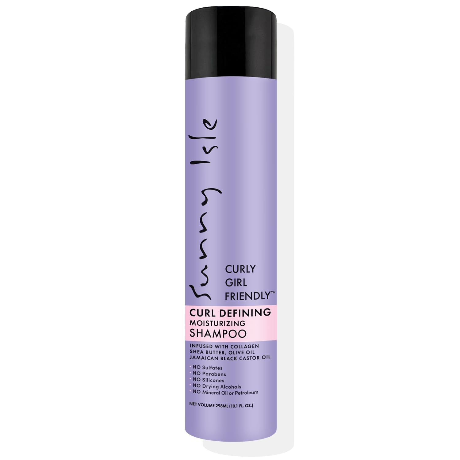 Sunny Isle Curly Girl Friendly Curl Defining Moisturizing Shampoo Sulfate