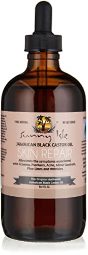 Skin Repair By Sunny Isle Jamaican Black Castor Oil 8 Fl. Oz. | 100% Natural - Thumbnail 2