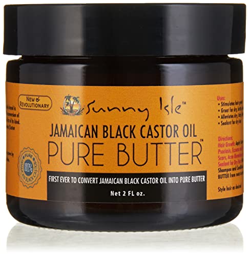 Sunny Isle Jamaican Black Castor Oil Pure Butter 2 oz - Thumbnail 3
