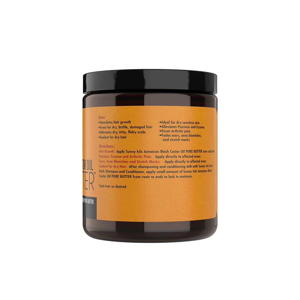 Sunny Isle Jamaican Black Castor Oil Pure Butter | Stimulates Hair Growth | - Thumbnail 3