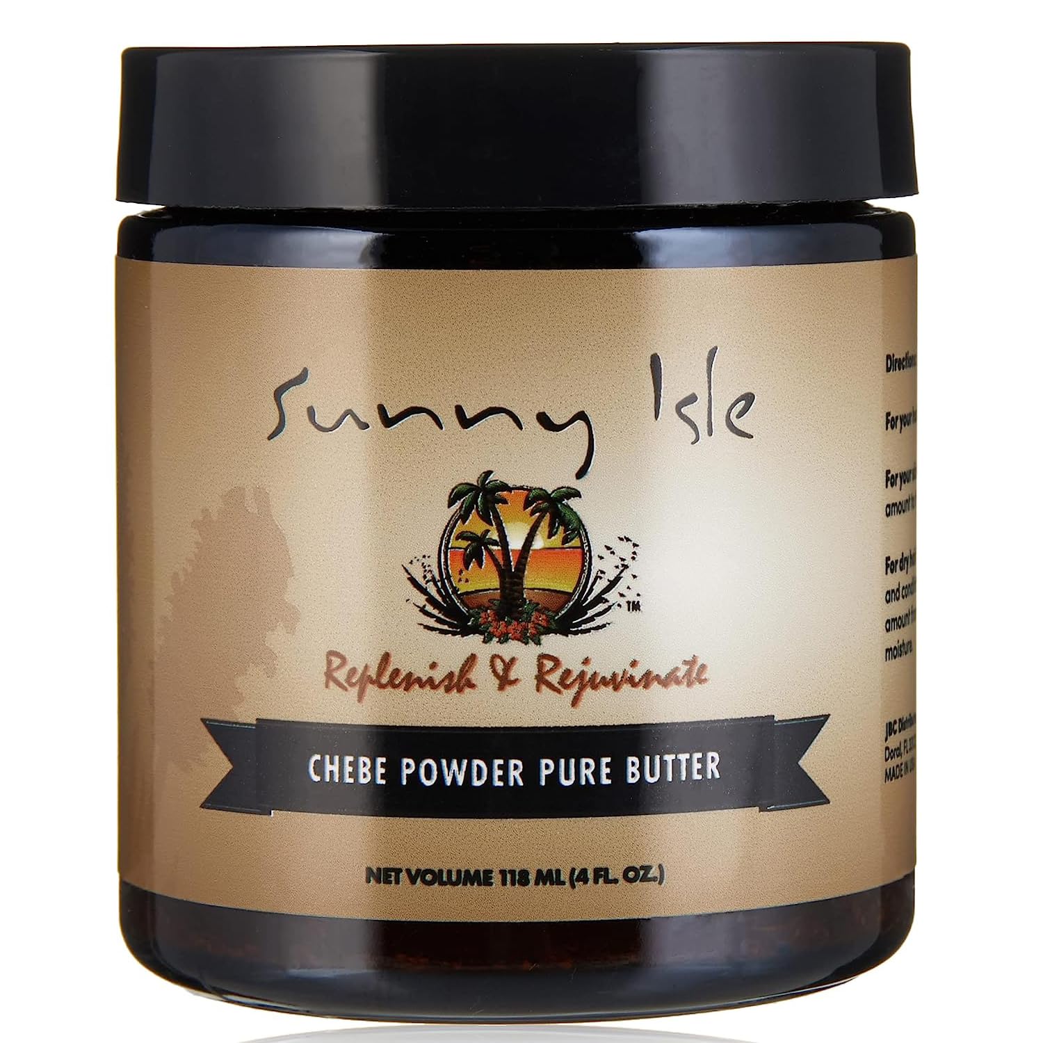 Sunny Isle Jamaican Black Castor Oil Pure Butter With African Chebe Powder |