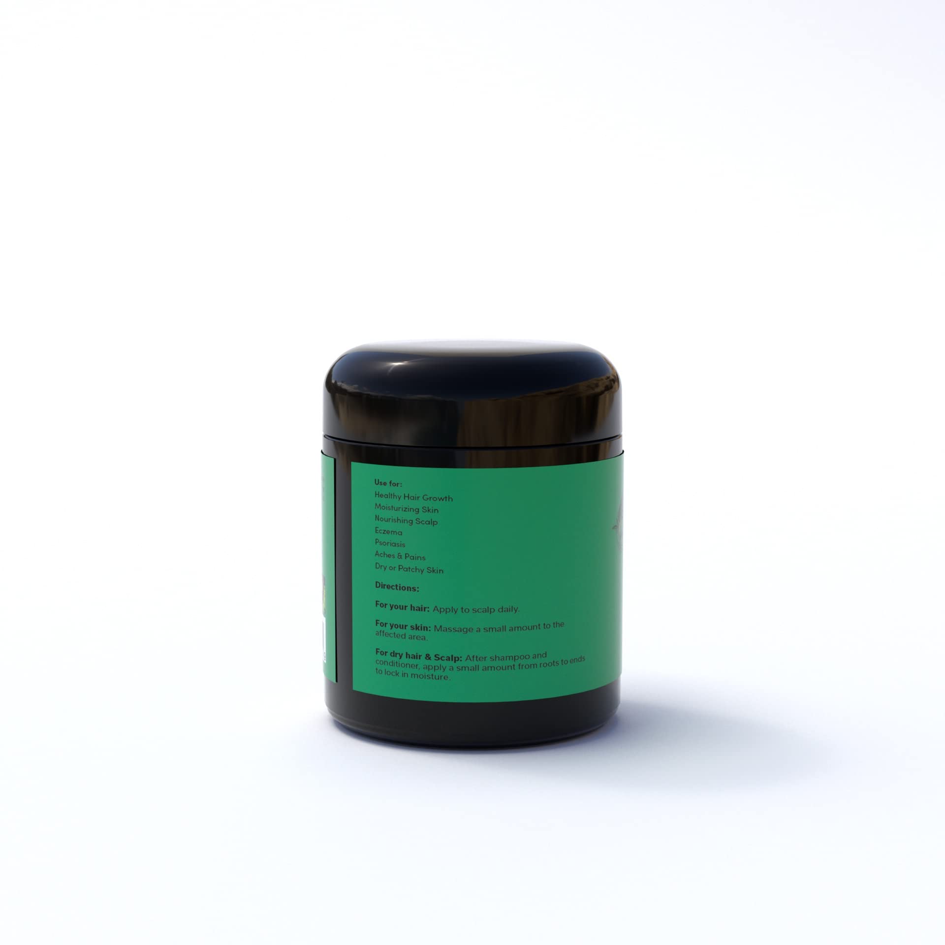 Sunny Isle Jamaican Black Castor Oil Pure Butter Infused With Tea Tree Oil 4 oz - Thumbnail 3