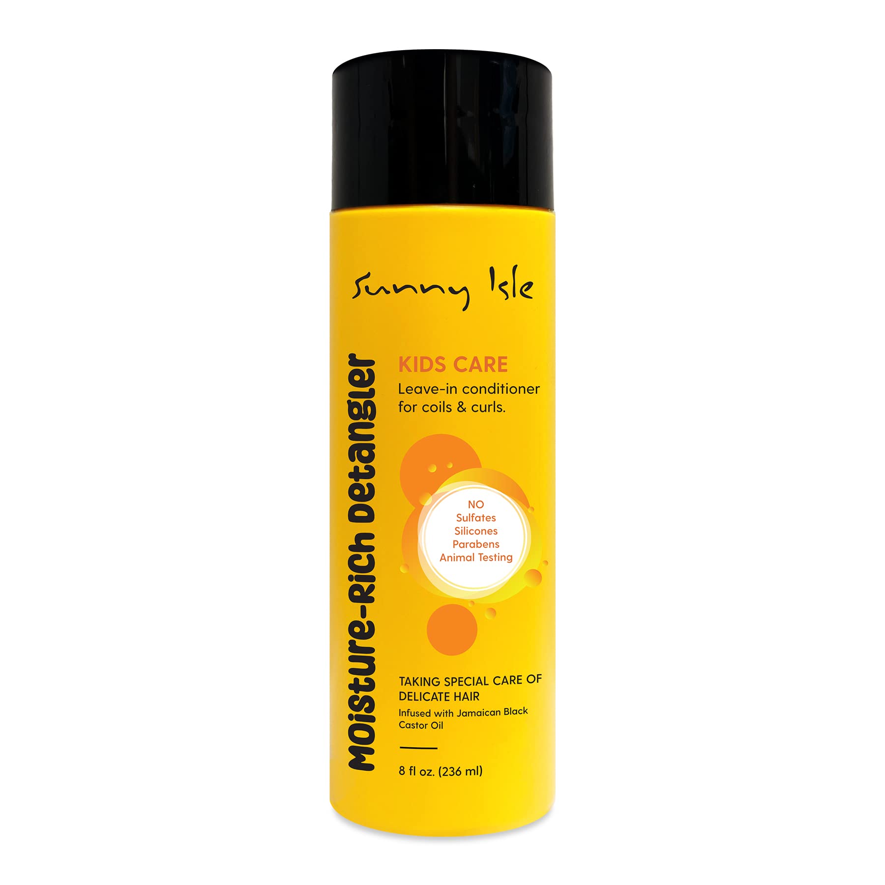 Sunny Isle Kids Care Moisture Rich Leave In Detangler | Gentle Care Non Greasy