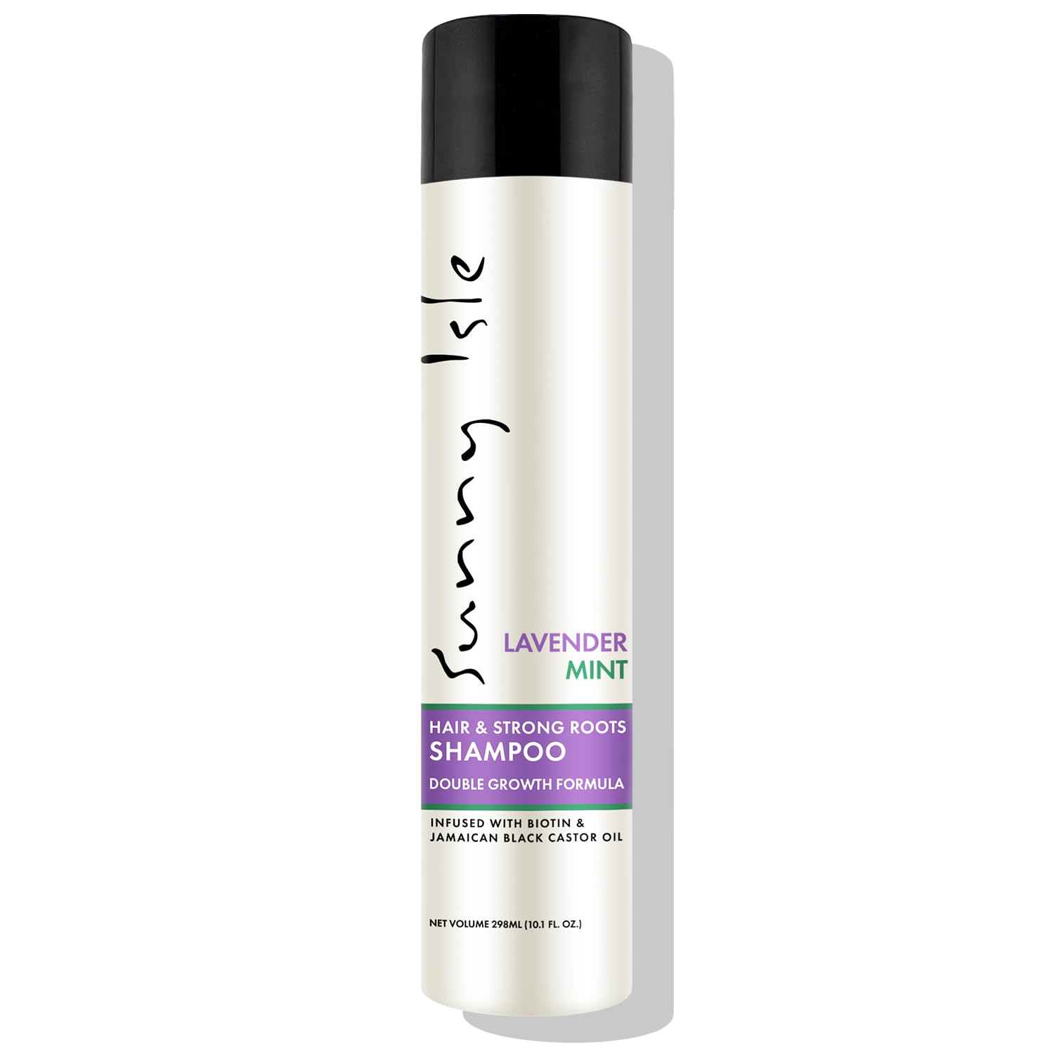 Sunny Isle Lavender Mint Hair and Strong Roots Shampoo | Strengthening With