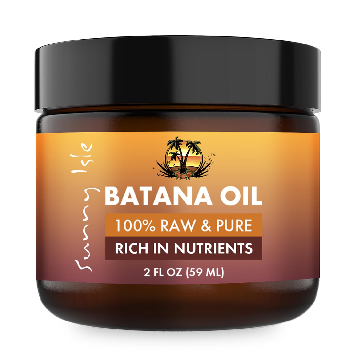 Sunny Isle 100% Raw Pure Batana Oil | for Hair Growth From Honduras | Promotes