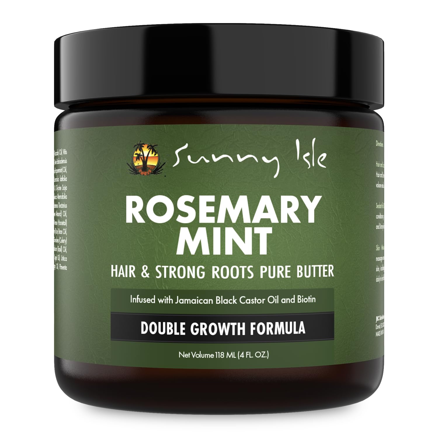 Sunny Isle Rosemary Mint Hair and Strong Roots Butter | Infused With Biotin