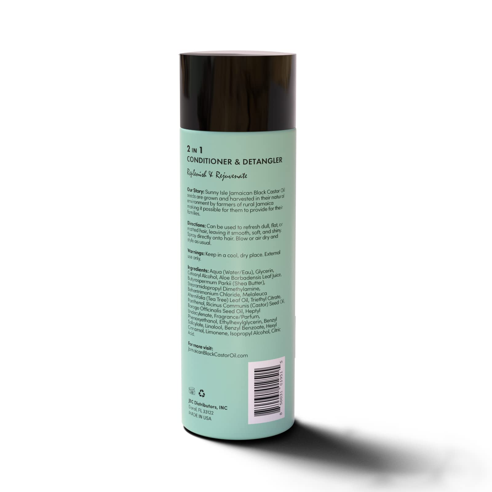 Sunny Isle Just for Wig Weave Braid Extensions 2n1 Conditioner and Detangler | - Thumbnail 2