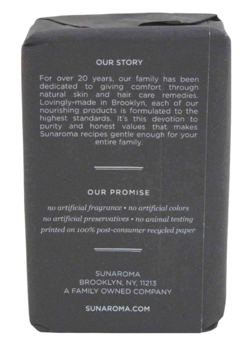 Sunaroma Soap Bar Charcoal Dead Sea Mineral Mud 8 oz - Thumbnail 2