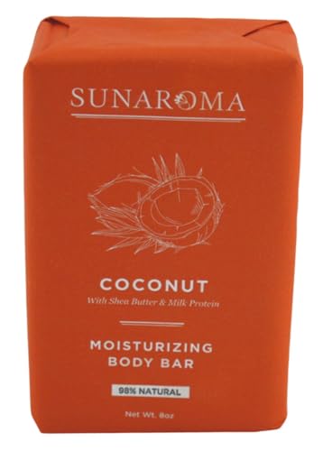 Sunaroma Soap Bar Coconut 236 ml (8 oz) - Thumbnail 3
