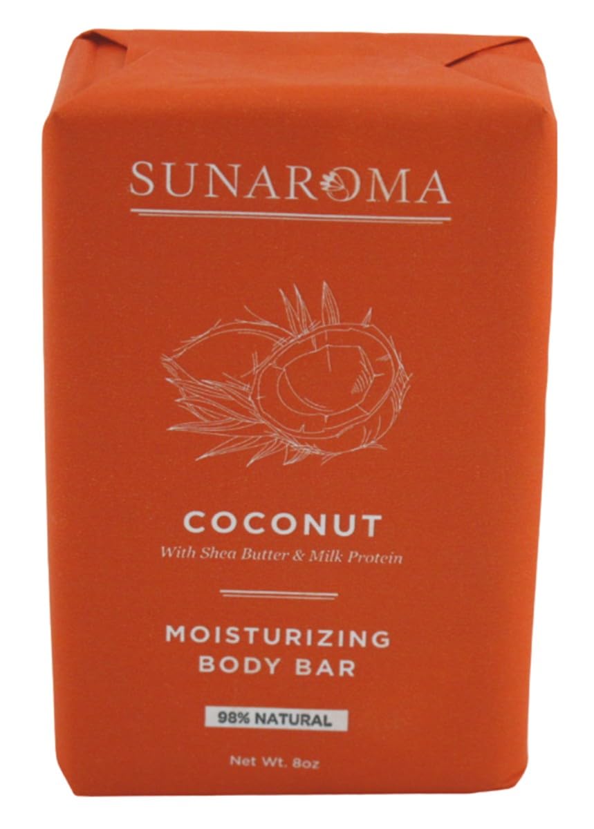 Sunaroma Soap Bar Coconut 236 ml (8 oz)