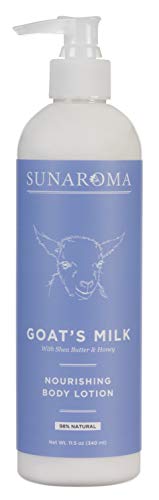 Sunaroma Lotion Goat's Milk Pump 340 ml (11.5 oz) - Thumbnail 2