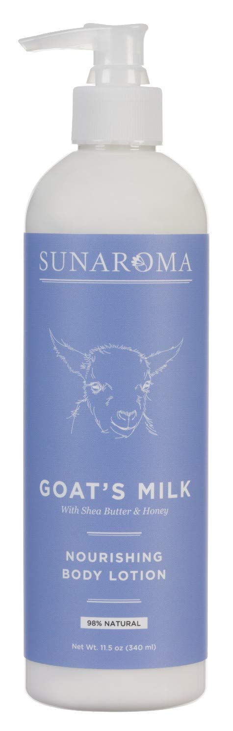 Sunaroma Lotion Goat's Milk Pump 340 ml (11.5 oz)
