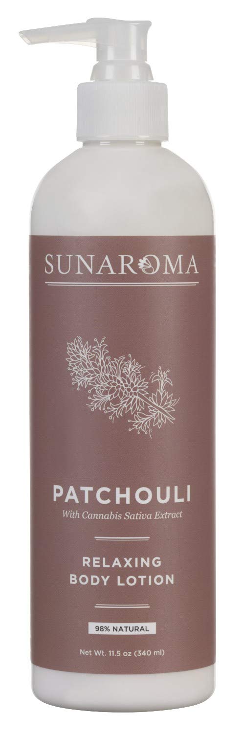 Sunaroma Lotion Patchouli Pump 340 ml (11.5 oz)