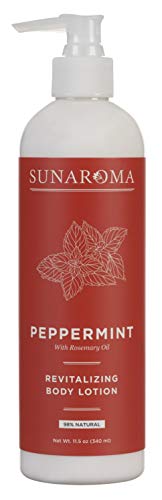 Sunaroma Lotion Peppermint Pump 340 ml (11.5 oz) - Thumbnail 2