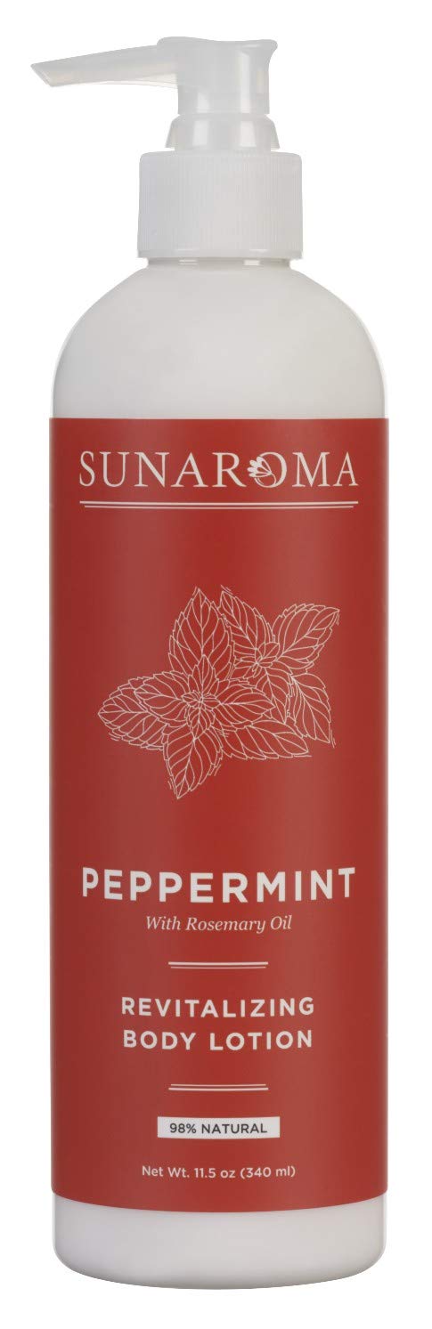 Sunaroma Lotion Peppermint Pump 340 ml (11.5 oz)