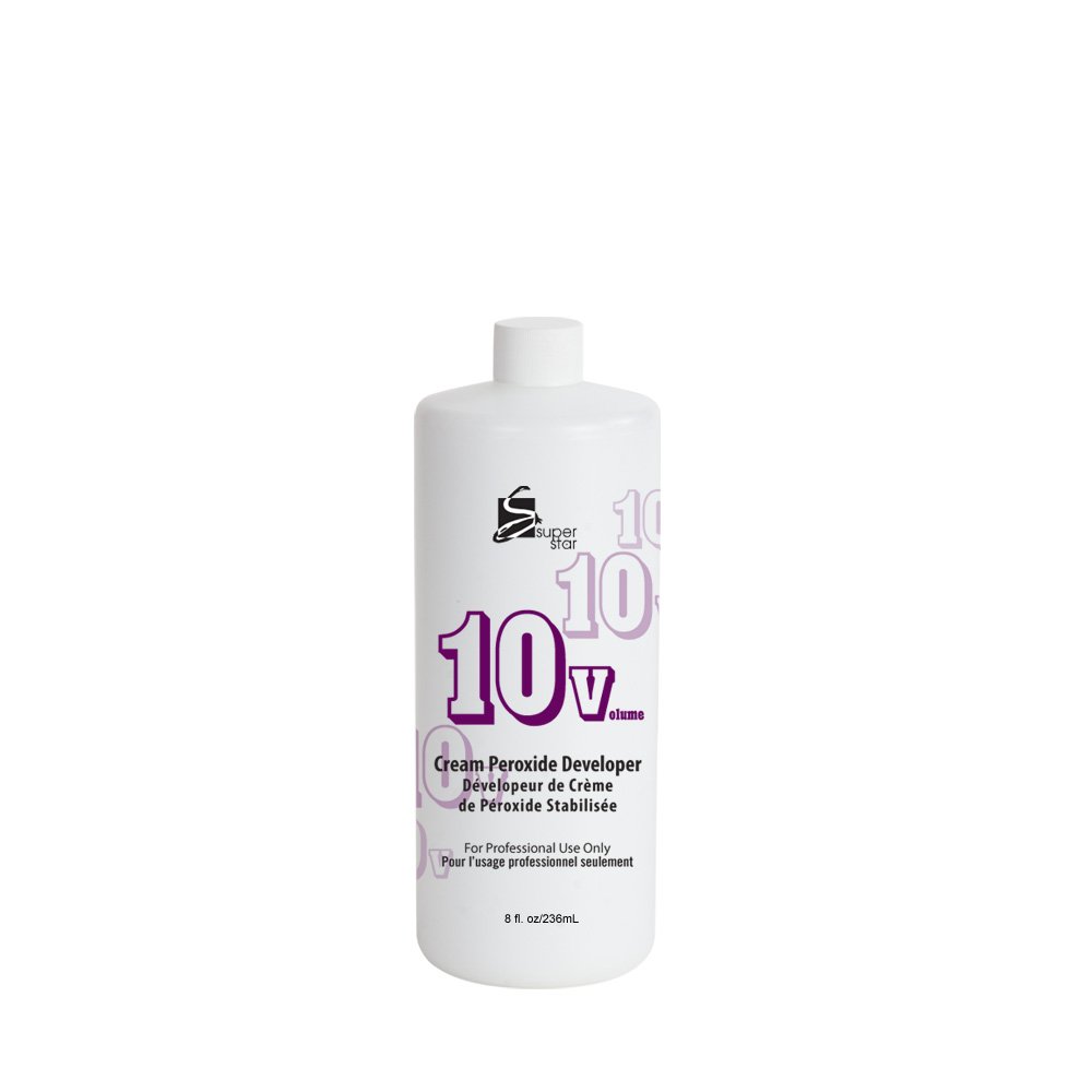 Super Star Cream Peroxide Developer 10 Volume 8 oz