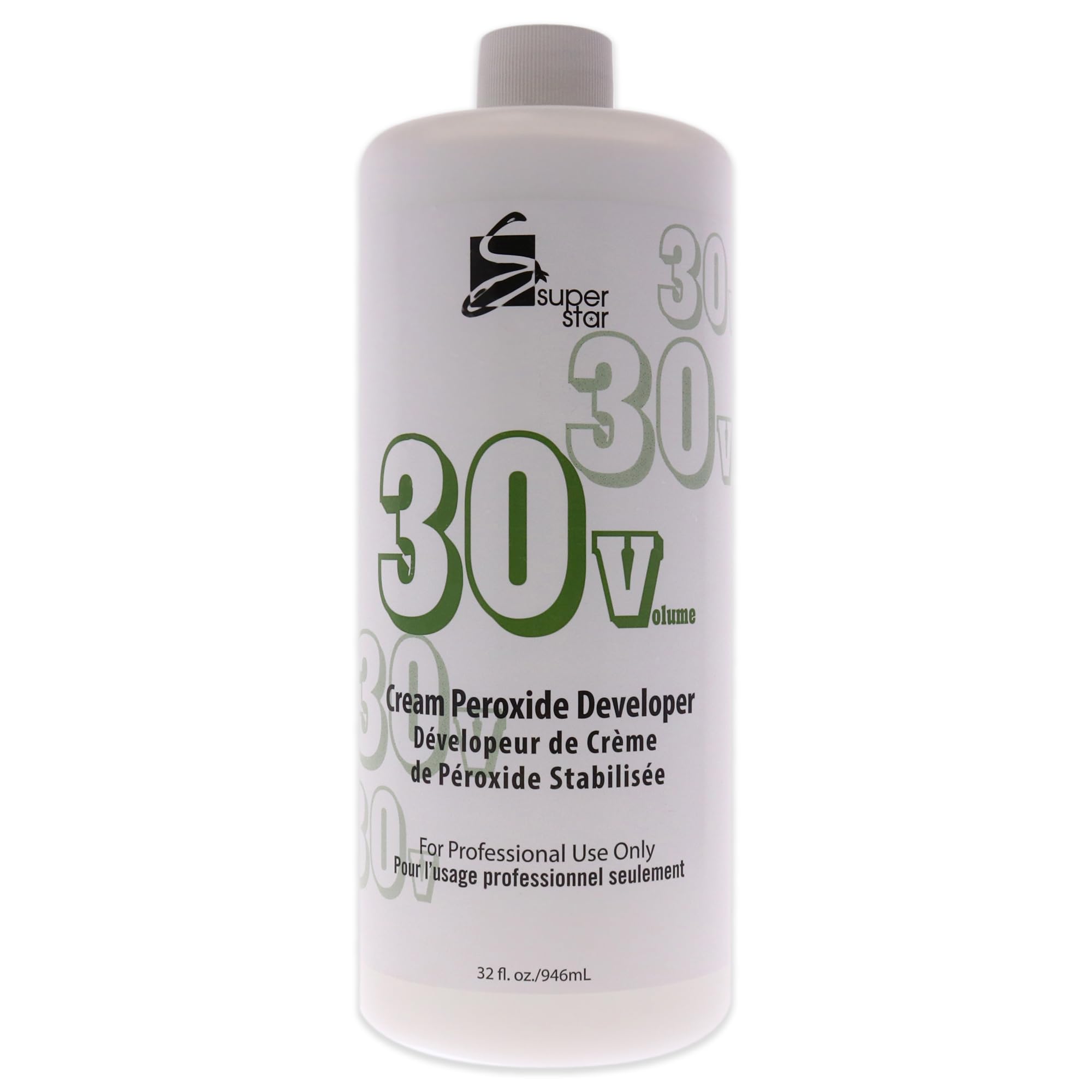 Super Star Superstar Stabilized Cream Peroxide Developer 30v Hc 32 oz