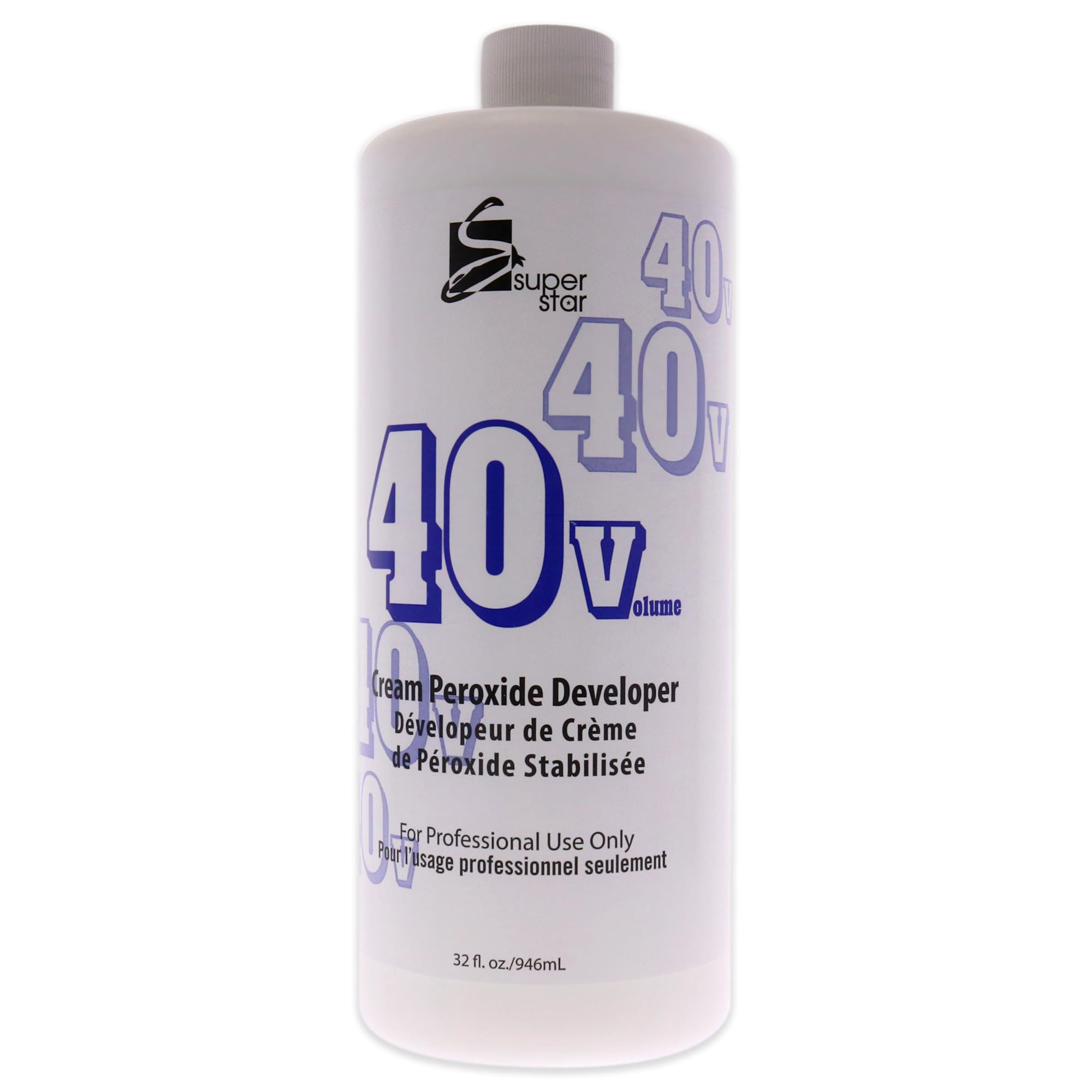 Super Star Cream Peroxide Developer 40 Volume 32 oz