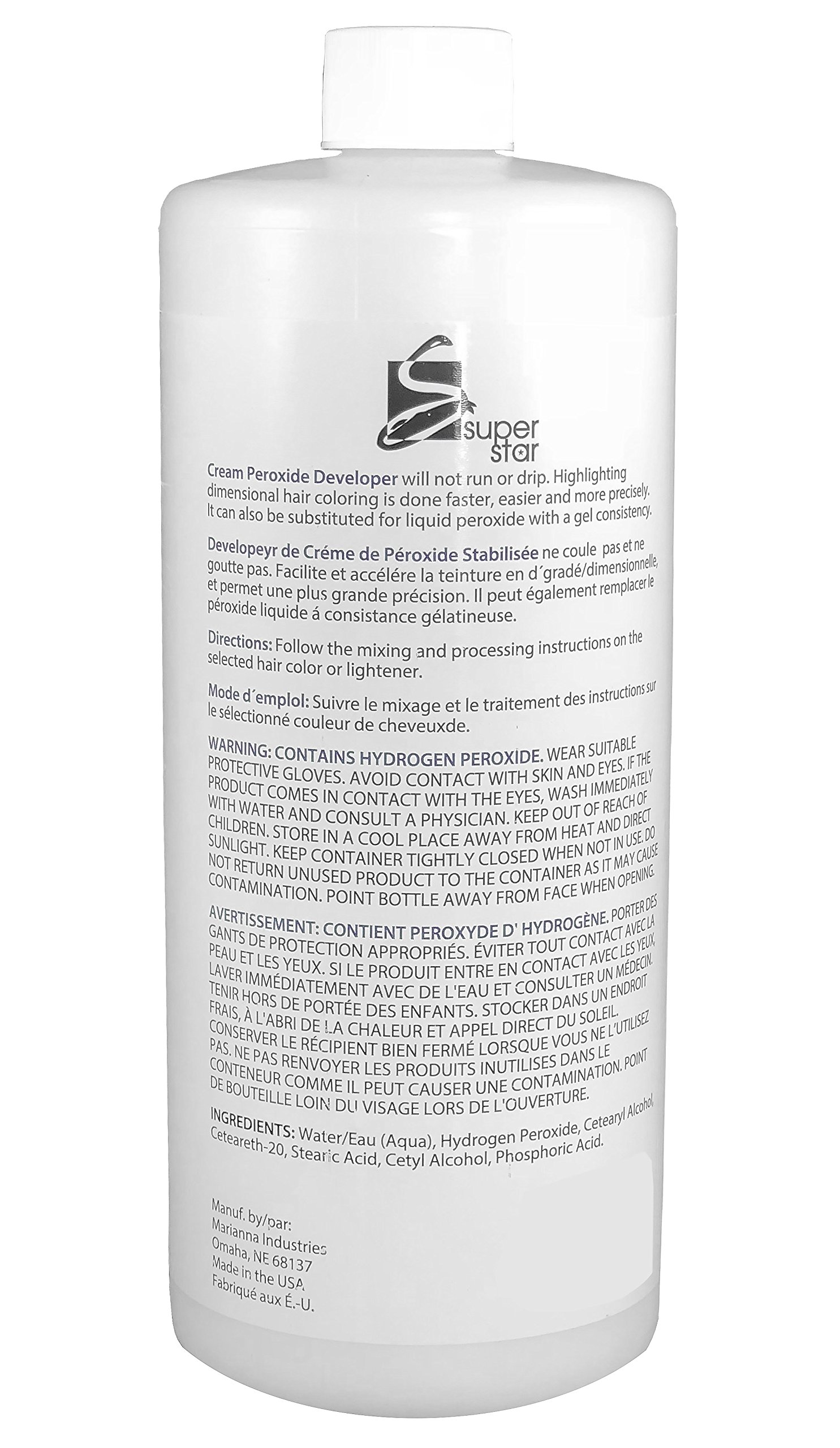 Super Star Cream Peroxide Developer 4 oz - Thumbnail 2