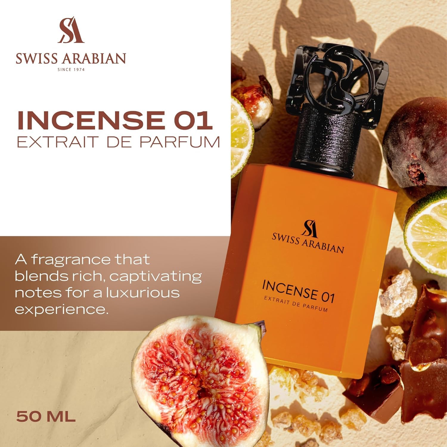 Swiss Incense 01 1.7 Extrait de Parfum U United Arab Emir. 36pcs Bybox - Thumbnail 2
