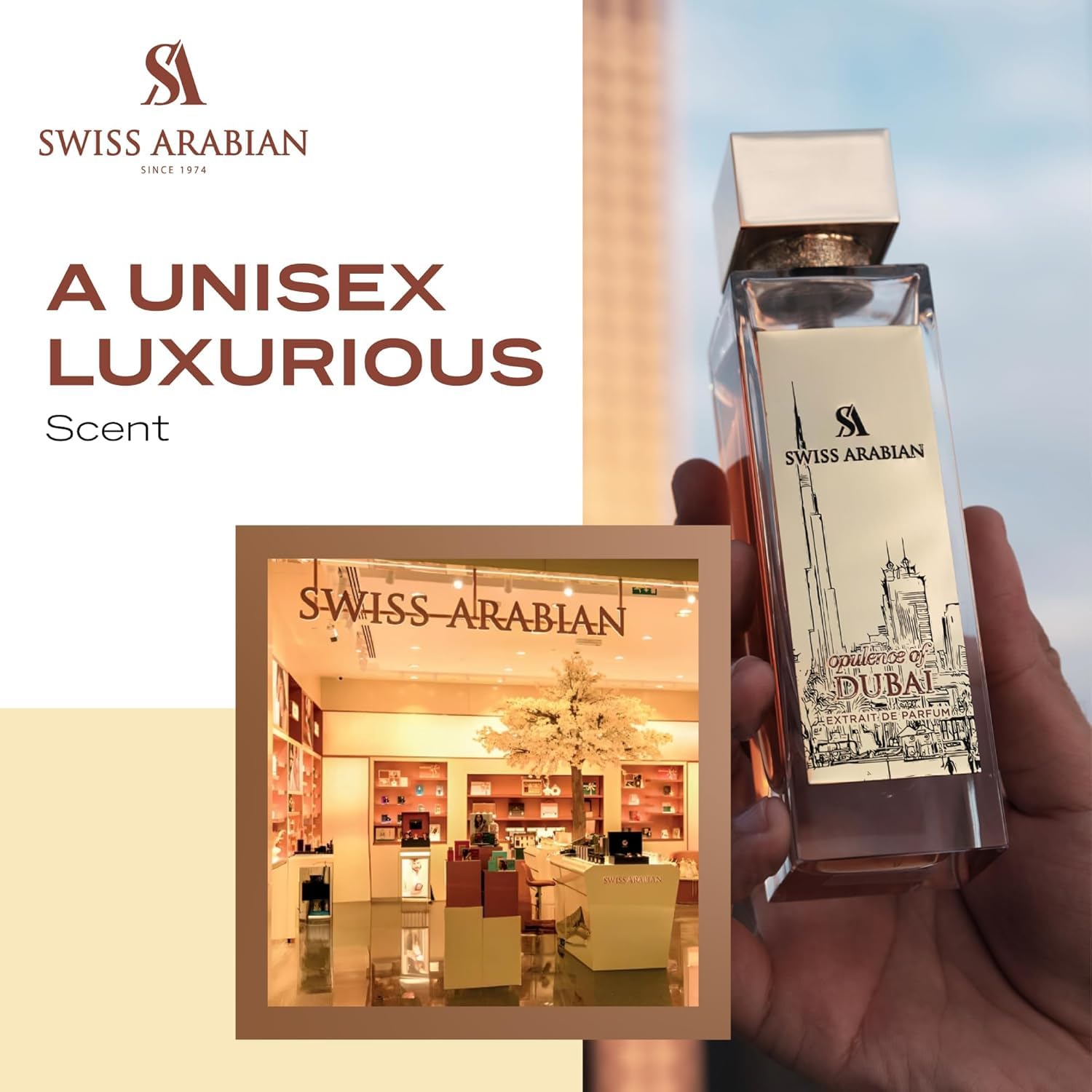 Swiss Opulence of Dubai Extrait de Parfum Quality Women and Men’s Spicy - Thumbnail 3
