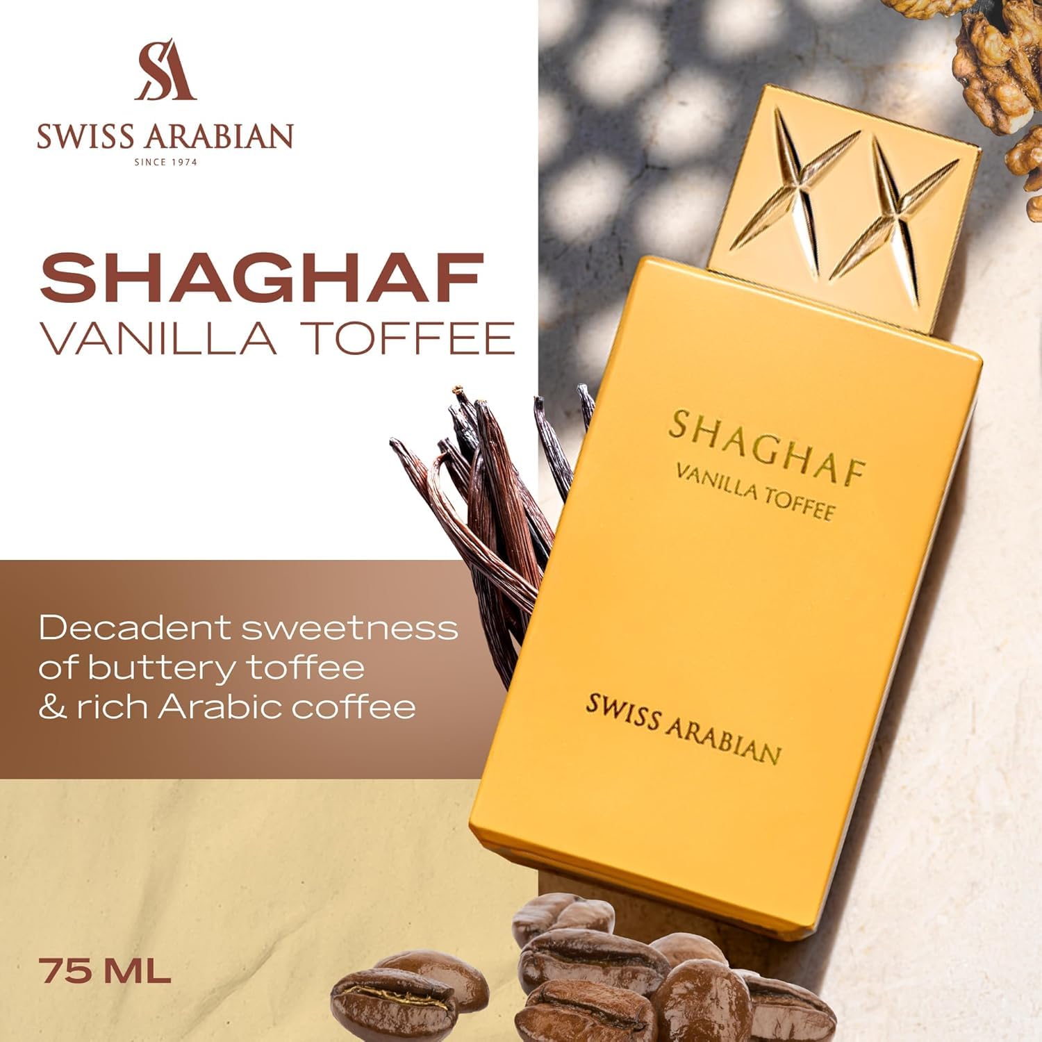 Swiss Shaghaf Vanilla Toffee 2.5 U United Arab Emir. 36pcs Bybox EDP - Thumbnail 3