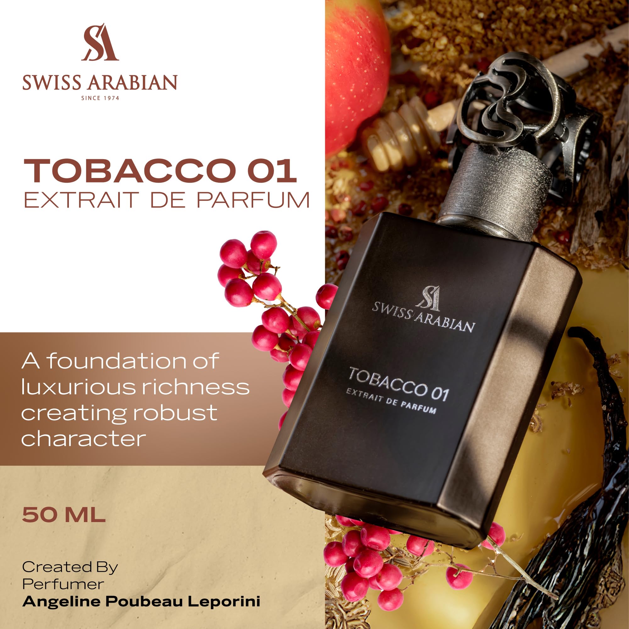 Swiss Tobacco 01 1.7 Extrait de Parfum U United Arab Emir. 36pcs Bybox - Thumbnail 2