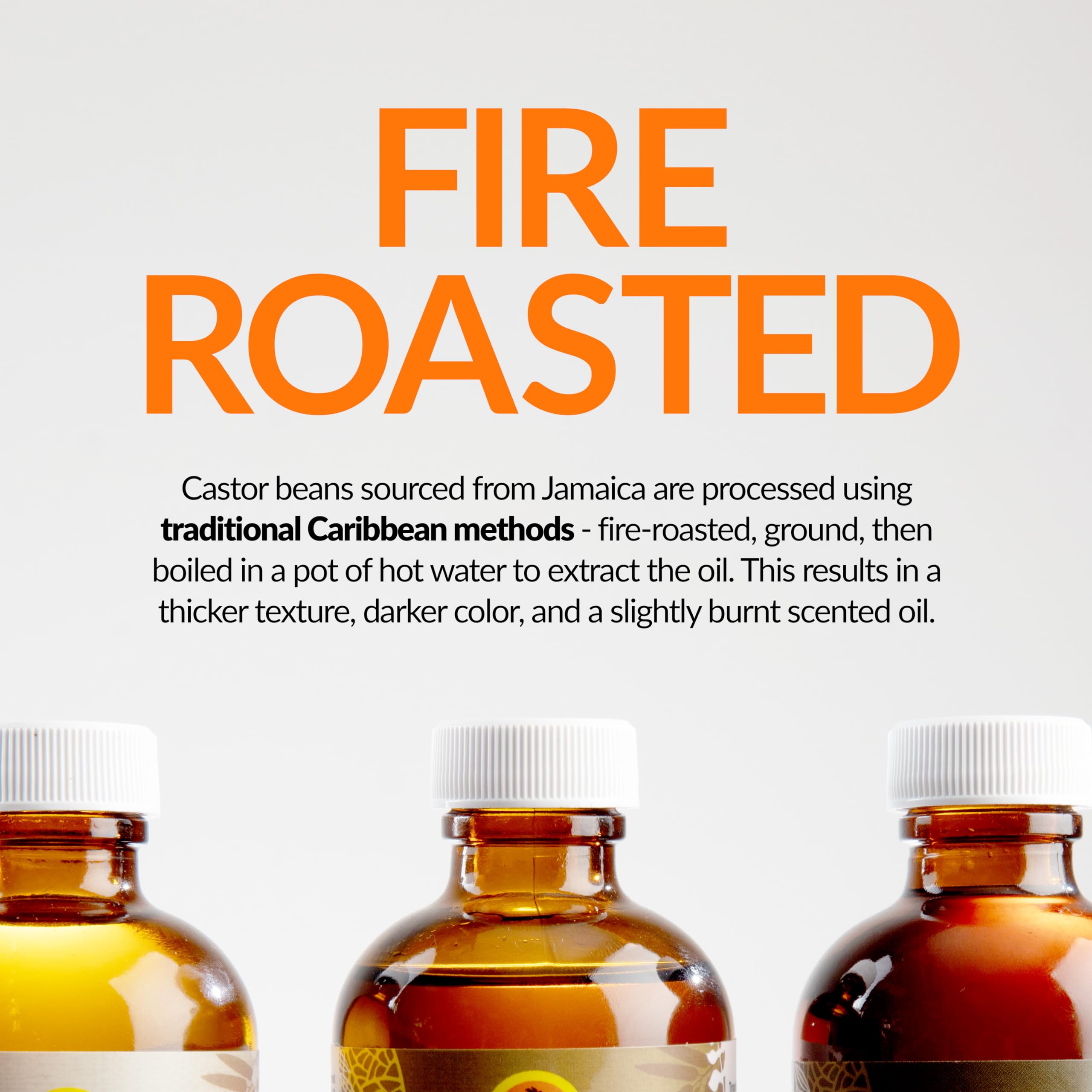 Light Blend Jamaican Black Castor Oil 4 Fl Oz | Lightweight Nourishing Oil With - Thumbnail 2