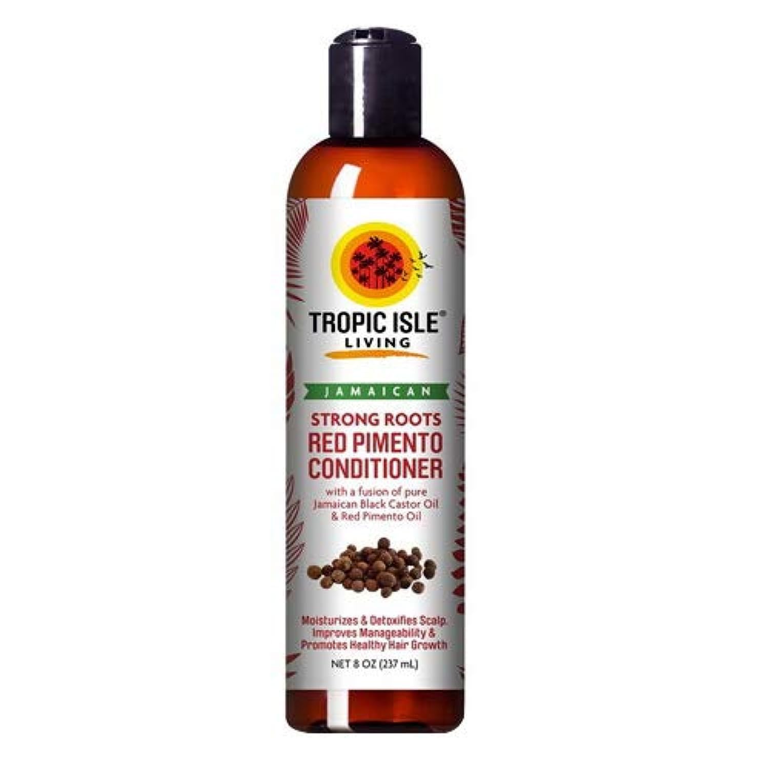 Tropic Isle Living Jamaican Strong Roots Red Pimento Conditioner 8 oz - Thumbnail 1