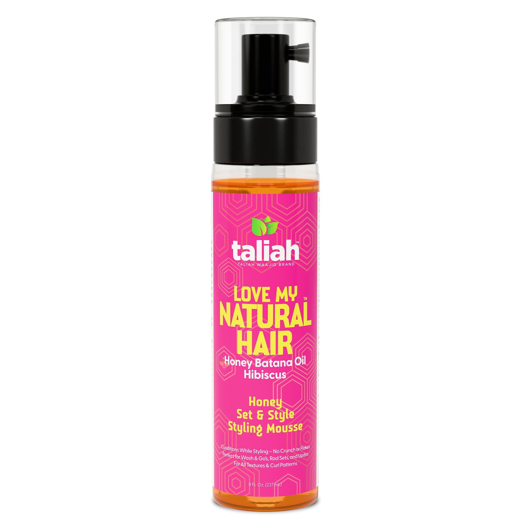 Taliah Waajid Love My Natural Hair Honey Set Style Styling Mousse Lightweight - Thumbnail 2