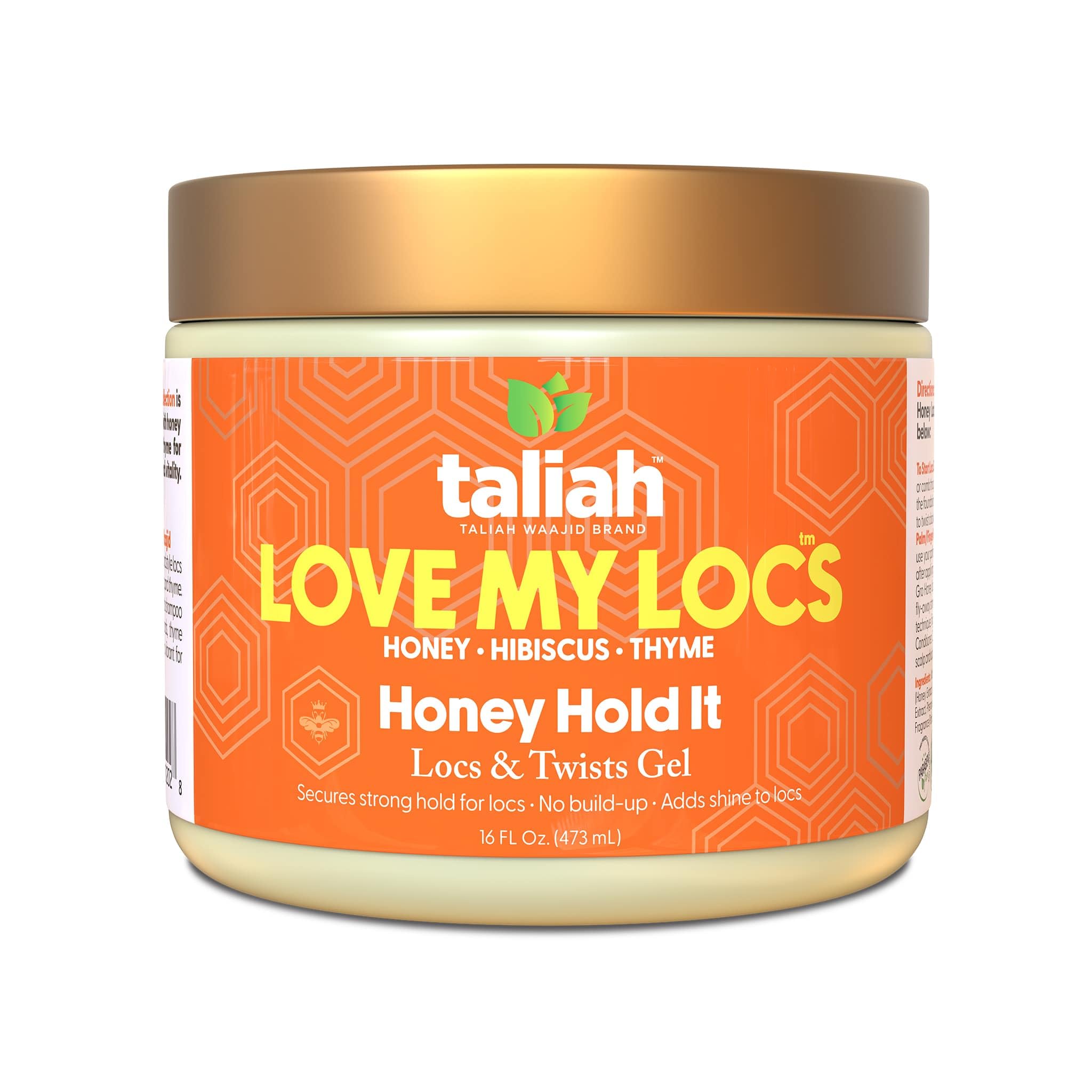 Taliah Waajid Love My Locs Honey Hold It Locs Twists Gel Hair Styling Gel for - Thumbnail 2