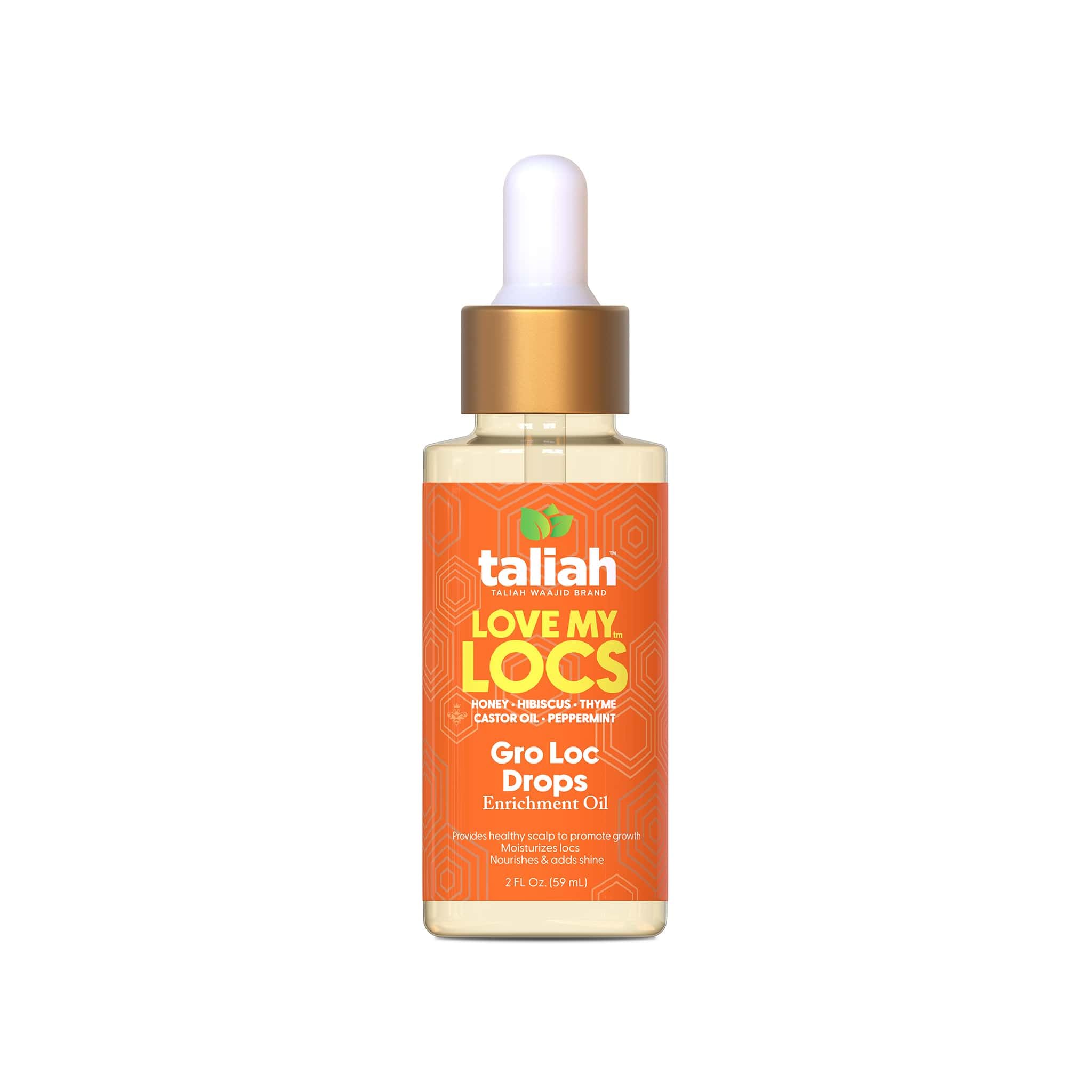 Taliah Waajid Love My Locs Gro Loc Drops Enrichment Oil 2 oz
