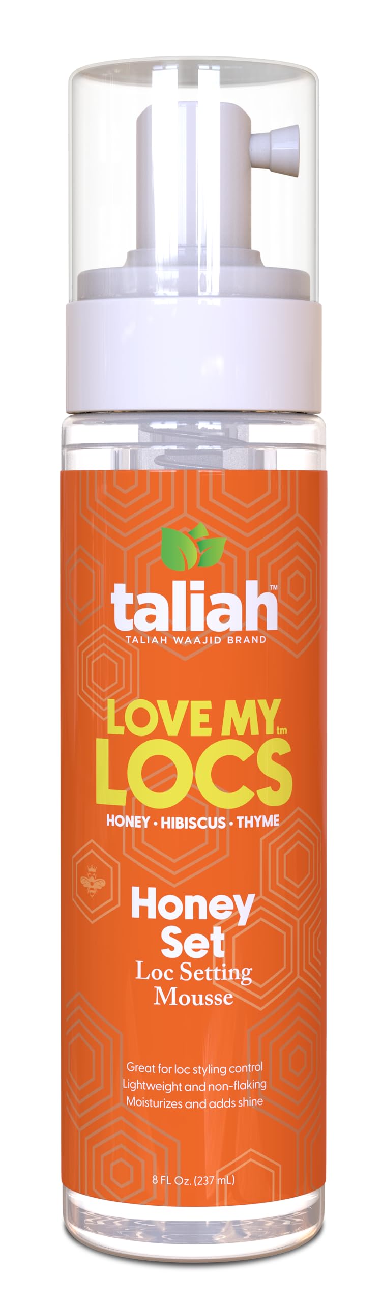 Taliah Waajid Love My Locs Honey Set Loc Hair Mousse Alcohol Free Moisturizing - Thumbnail 3