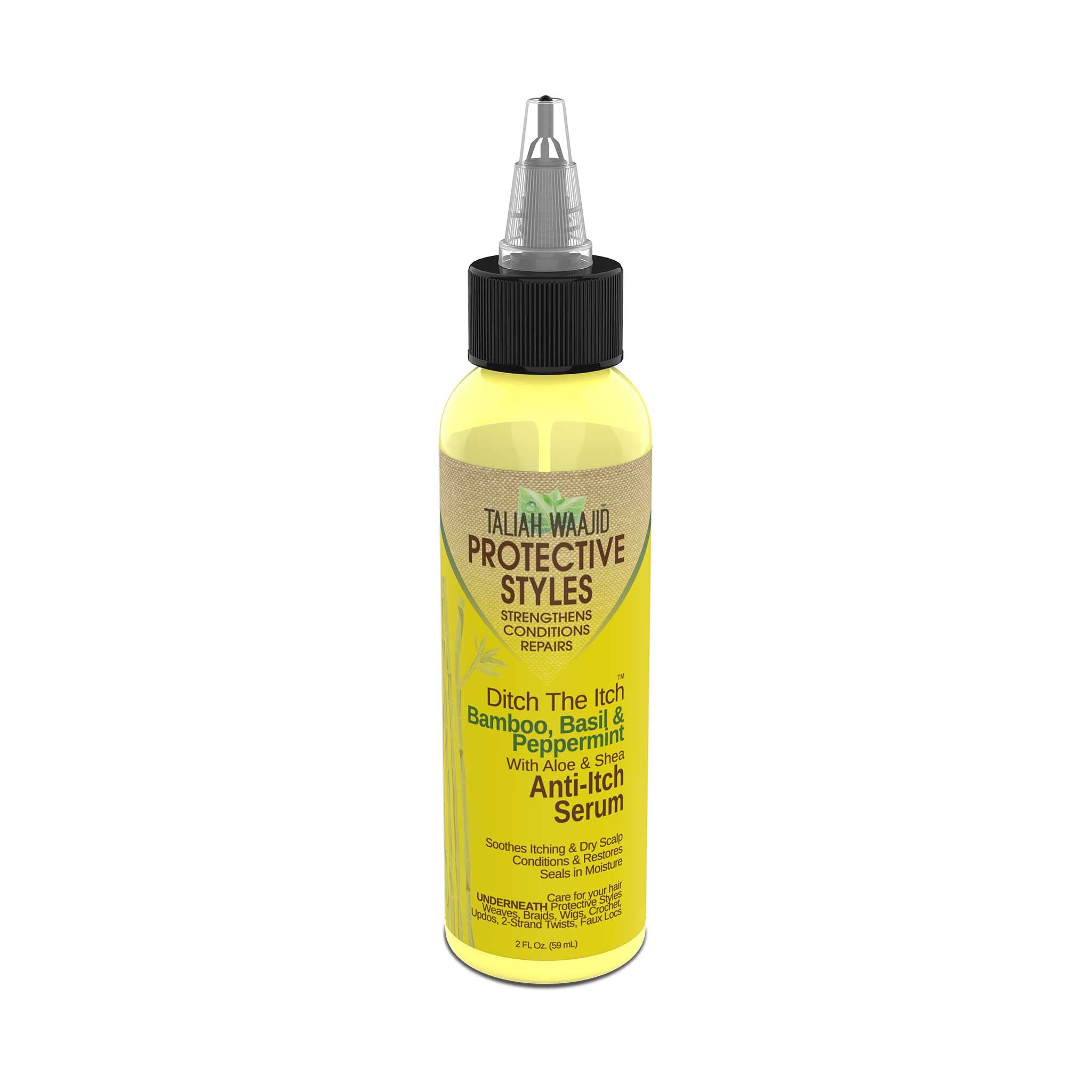 Taliah Waajid Ditch the Itch Bamboo Basil and Peppermint Anti Itch Serum 2 oz - Thumbnail 2
