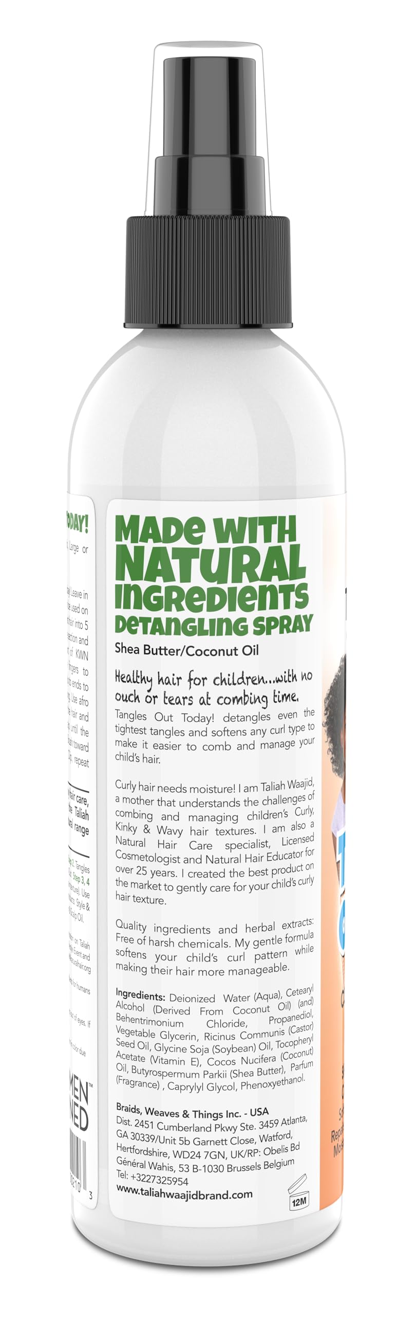 Taliah Waajid for Children Tangles Out Today Leave In Conditioner | Detangler