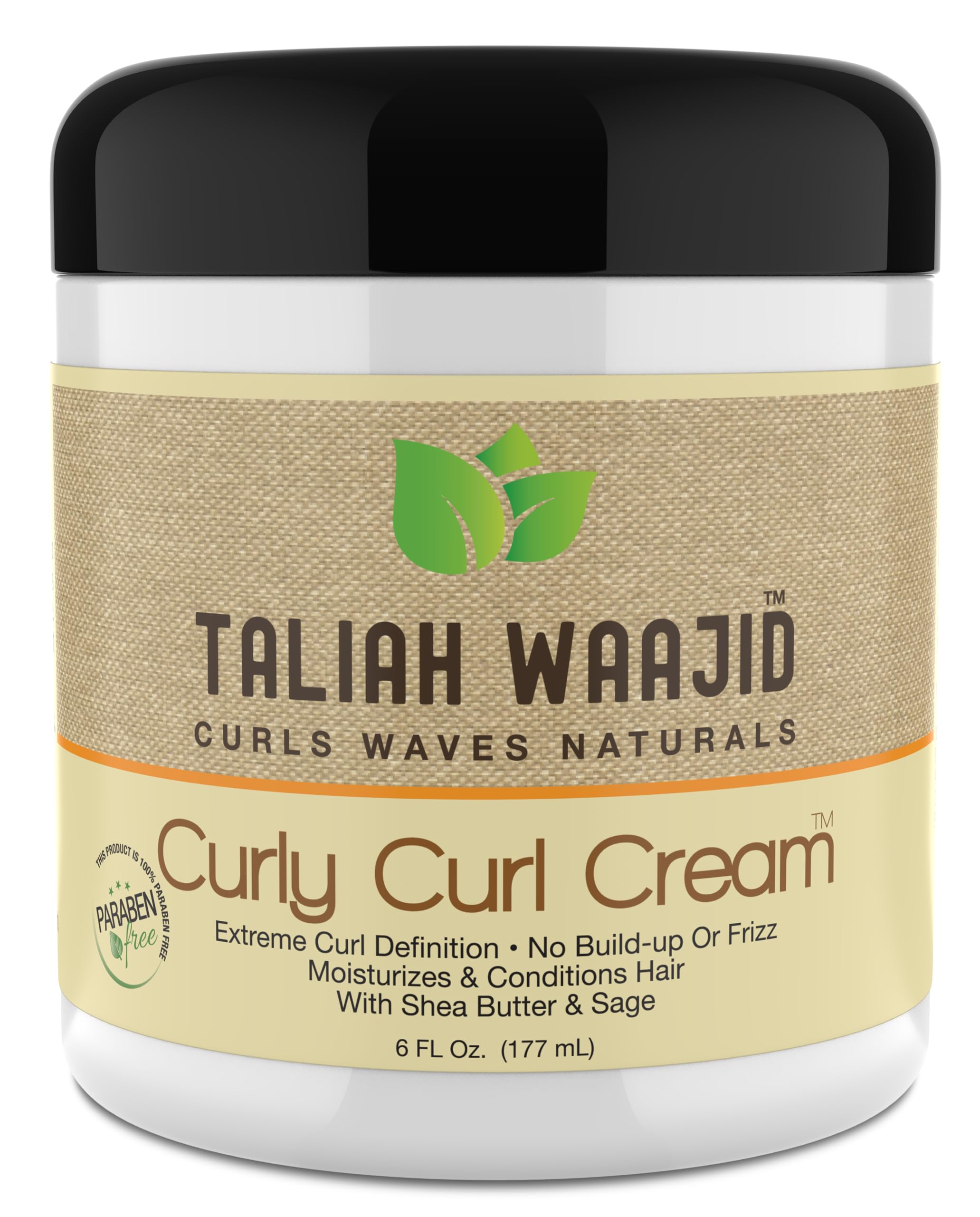 Taliah Waajid Curls Waves Natural Curly Curl Cream | Extreme Curl Definition - Thumbnail 2