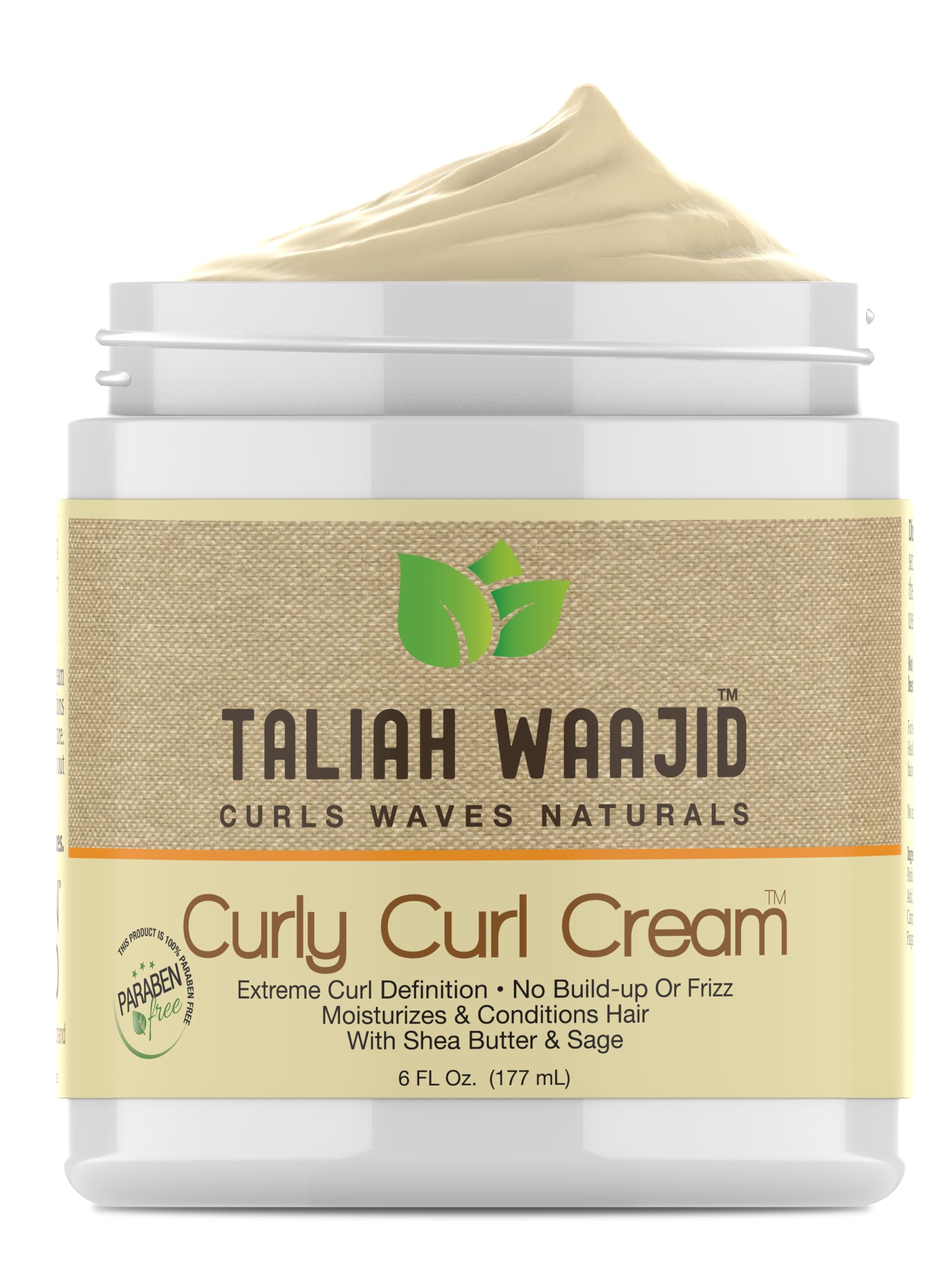 Taliah Waajid Curls Waves Natural Curly Curl Cream | Extreme Curl Definition