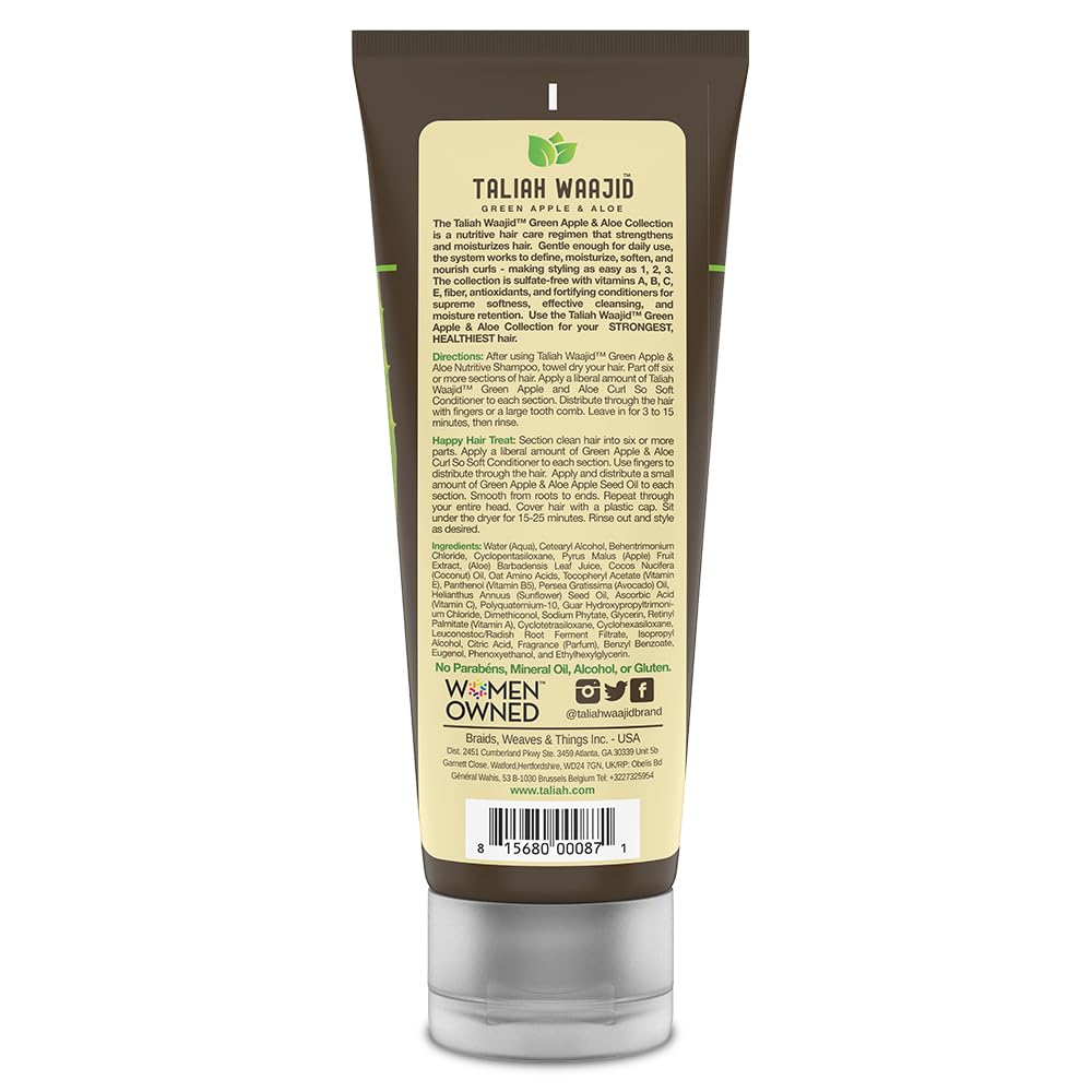 Taliah Waajid Curl So Soft Conditioner 10 Fl Oz Moisturizing Conditioner for - Thumbnail 2