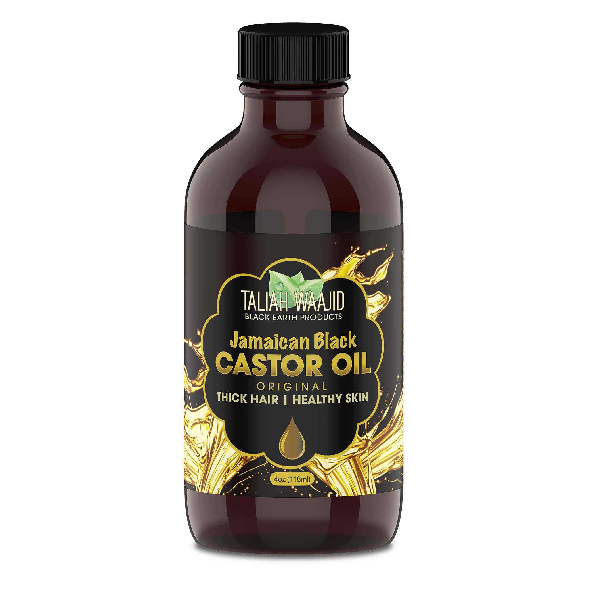 Taliah Waajid Black Earth Products Jamaican Black Castor Oil Original 4 oz - Thumbnail 2