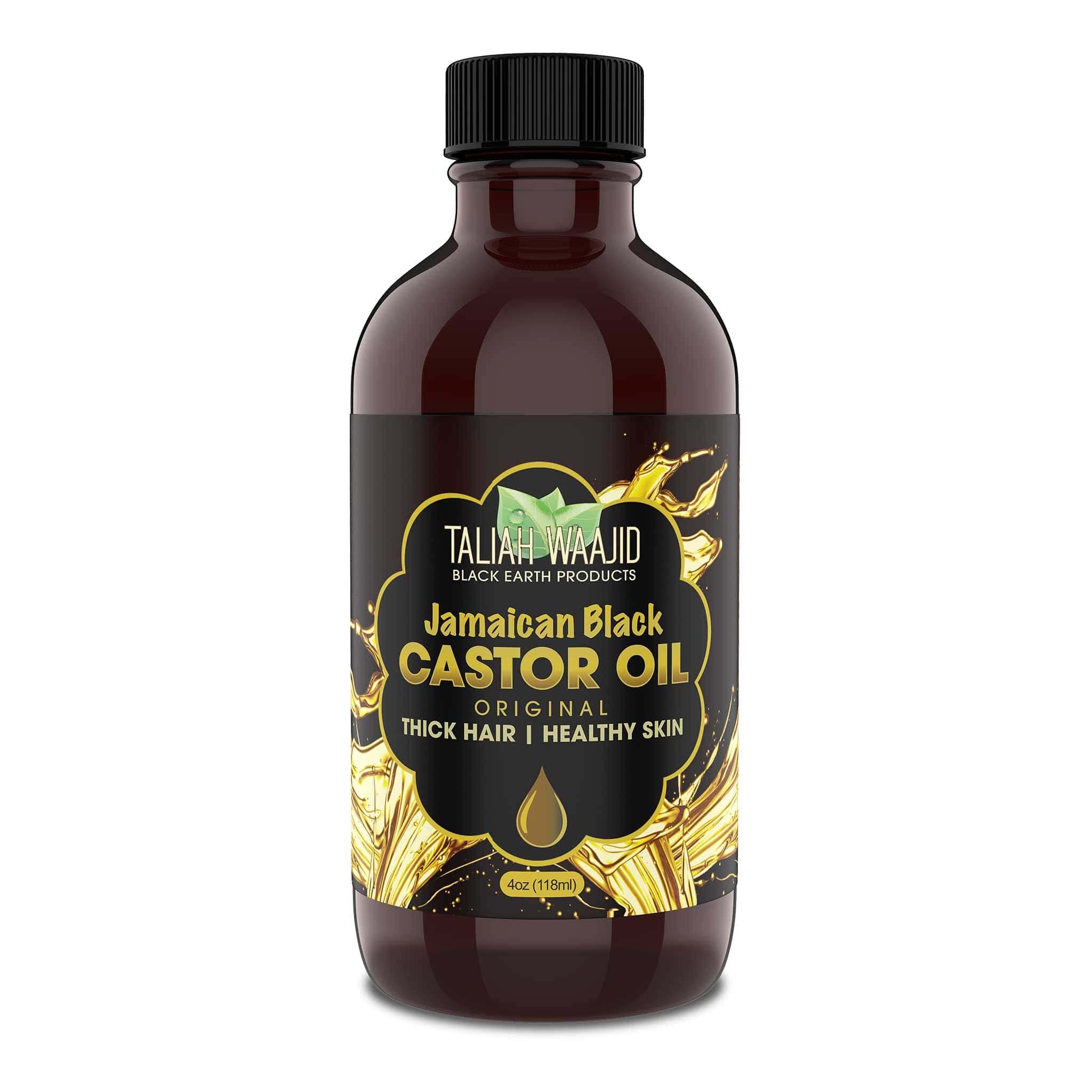 Taliah Waajid Black Earth Products Jamaican Black Castor Oil Original 4 oz