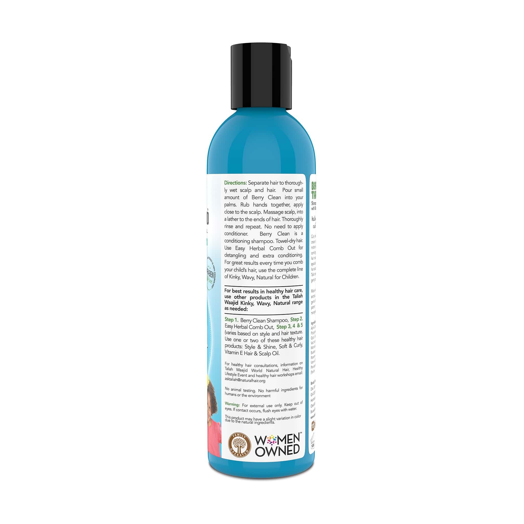 Taliah Waajid Kinky Wavy Natural Clean Three In One Berry 8 oz - Thumbnail 3