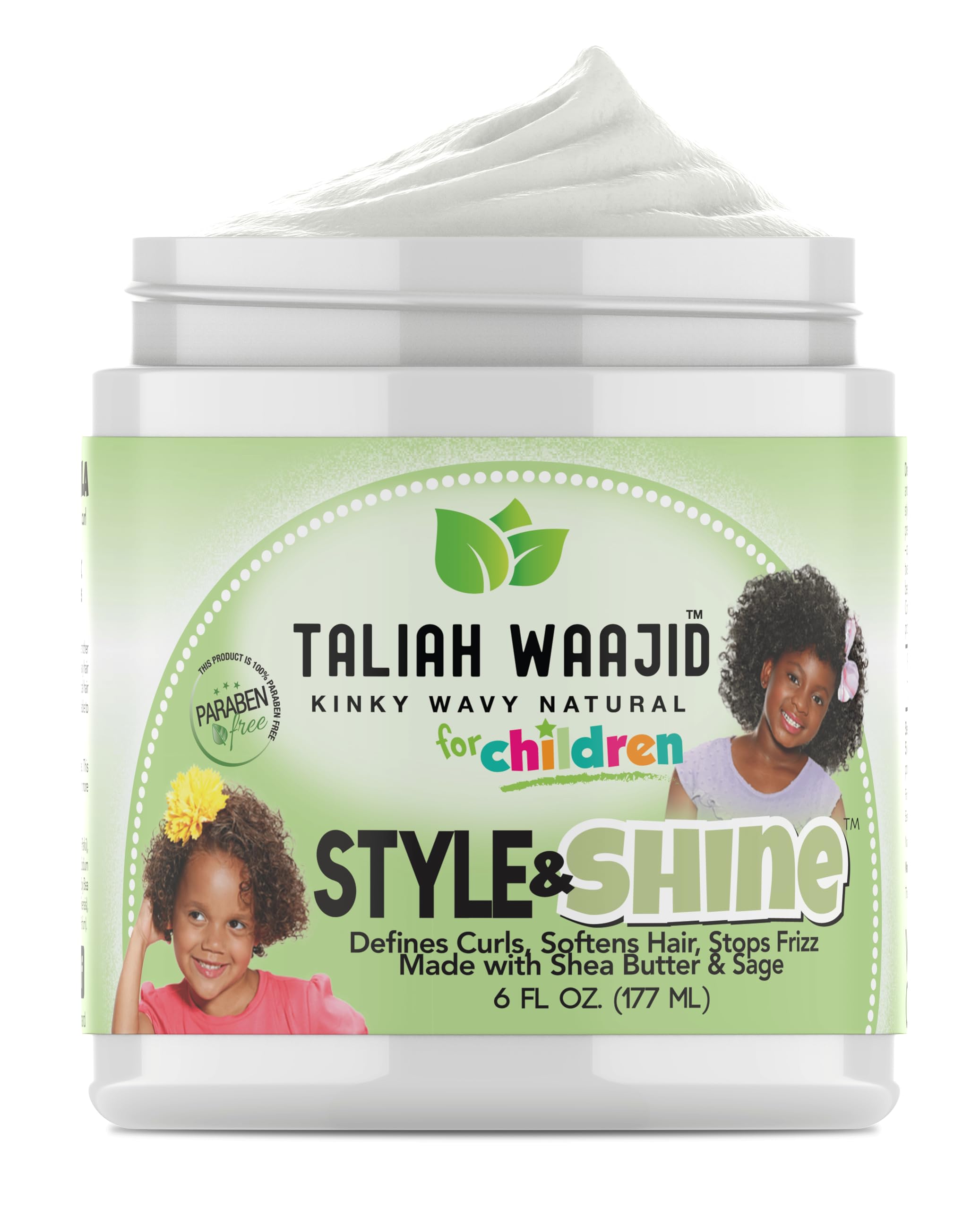 Taliah Waajid Herbal Style Shine for Natural Hair 6 oz