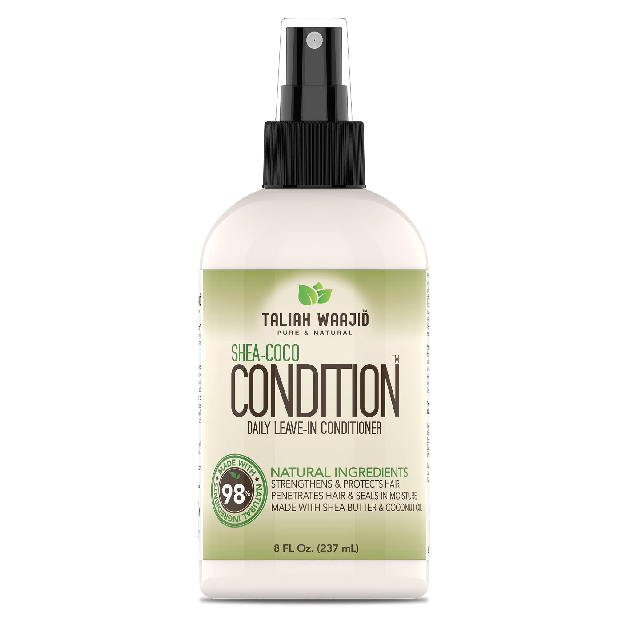 Taliah Waajid Shea Coco Daily Leave In Conditioner Moisturizing Detangler for - Thumbnail 3