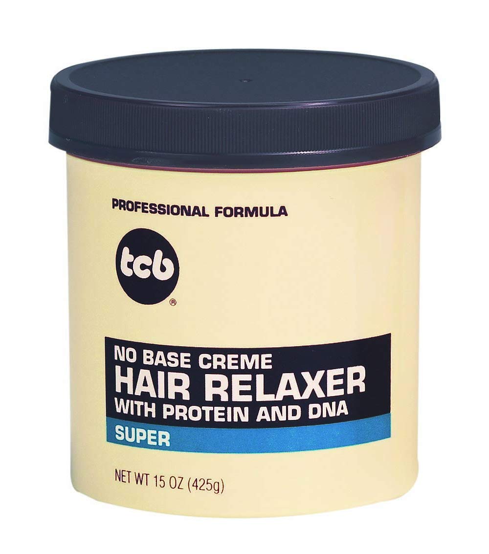 Tcb Hair Relaxer No Base Creme Super Jar 443 ml (15 oz) - Thumbnail 3