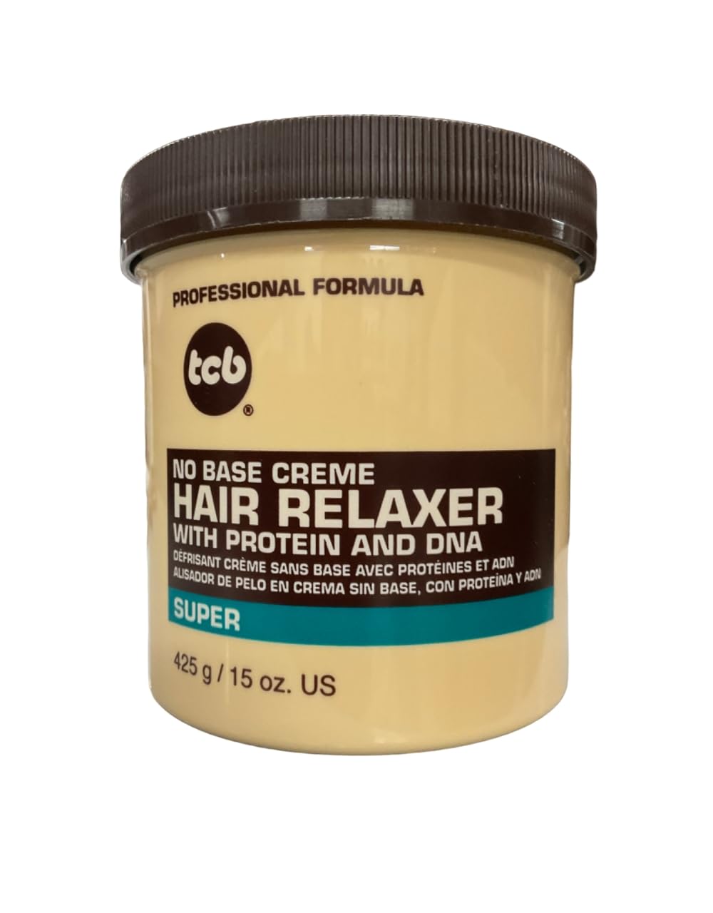 Tcb Hair Relaxer No Base Creme Super Jar 443 ml (15 oz)