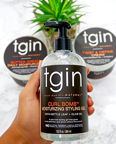 Tgin Curl Bomb Moisturizing Styling Gel Frizz Control Curl Defining - Thumbnail 3