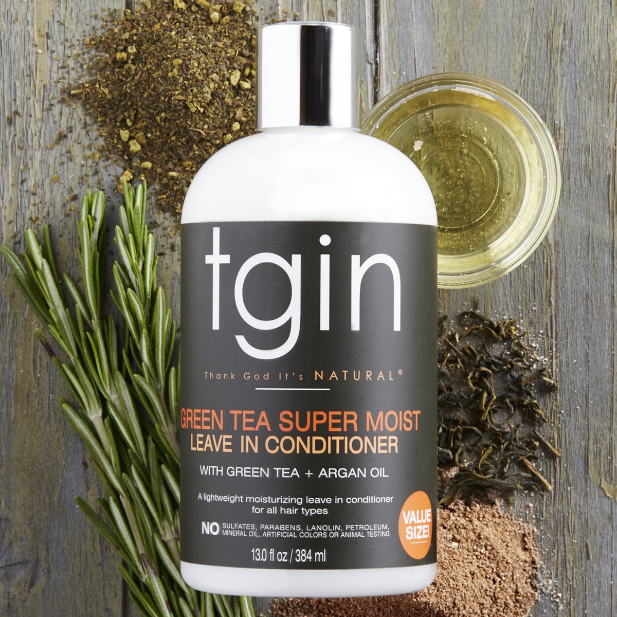 Tgin Green Tea Super Moist Leave In Conditioner Lightweight Leave In - Thumbnail 3