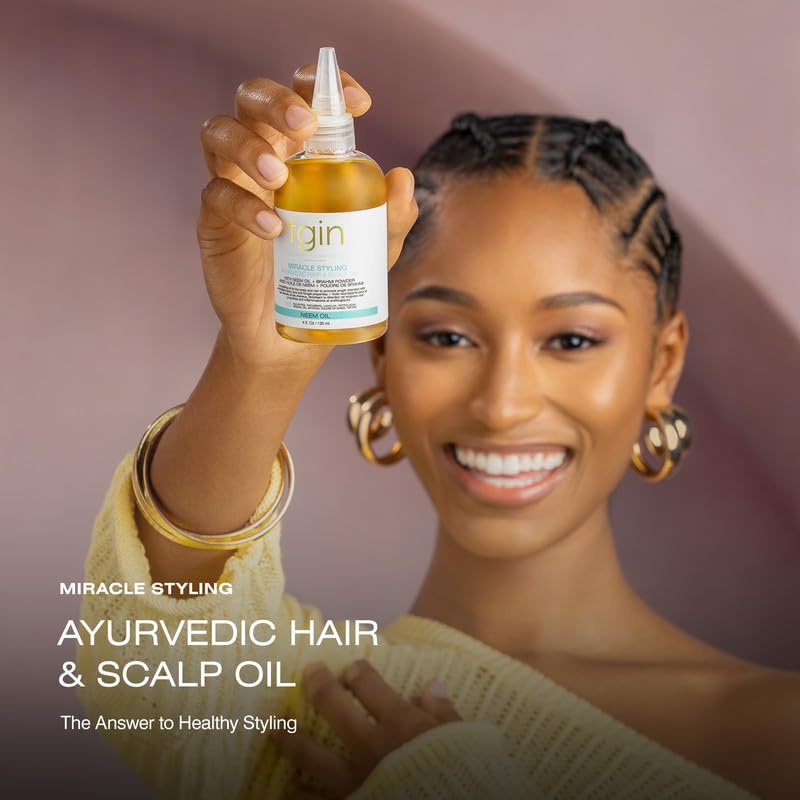 Thank God It's Natural Tgin Miracle Styling Ayurvedic Hair Scalp Oil - Thumbnail 2